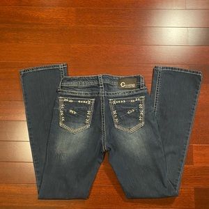 Charme bootcut jeans size 26 blue denim OBO